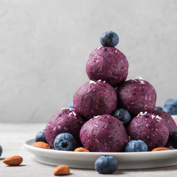 Blueberry Muffin Energy Bites